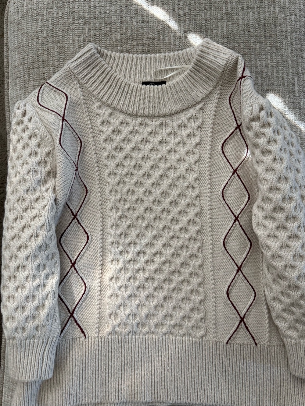 Rails Addy Cable Stitch Sweater, Size XL, NWOT